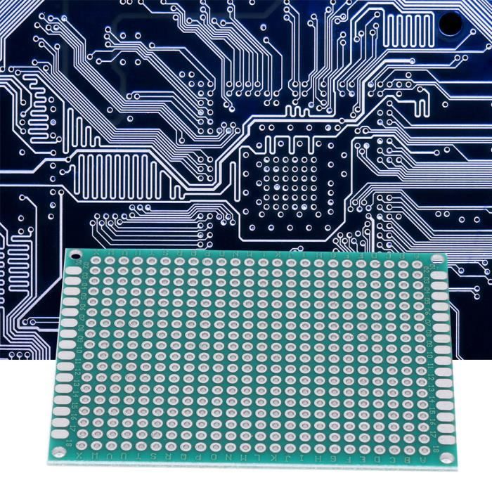 Planche à pain, PCB de prototype à double face, expérience électrique Planche à pain, PCB de prototype à double face, expérience électrique