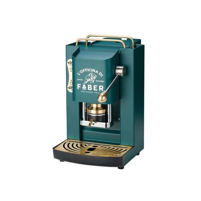 Machine à café à dosettes Faber Italia PROBRITISHOTT Vert
