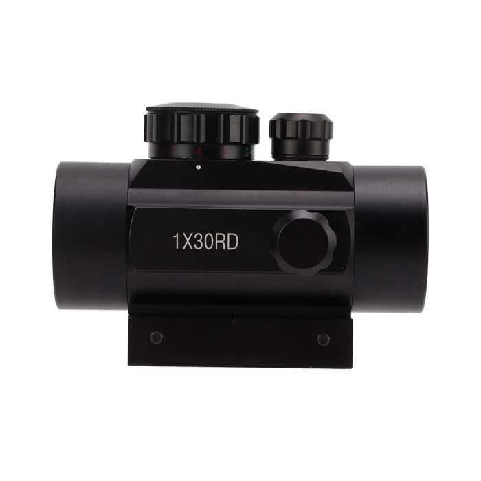 Viseur Point Rouge Red Dot Sight 20 Mm Avec Monture Picatinny - Laser Vert/rouge - Pour Pistolet, Compact