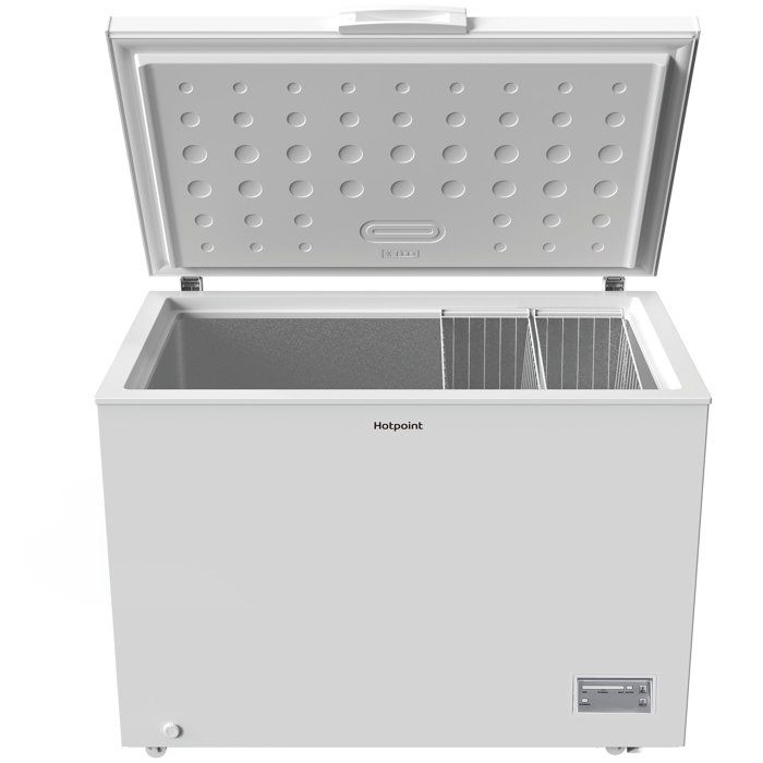 Congélateur coffre HOTPOINT HPCF3085E Classe D 41db A 3 Paniers Fonctionne en pièce froide 15° 85x112x715