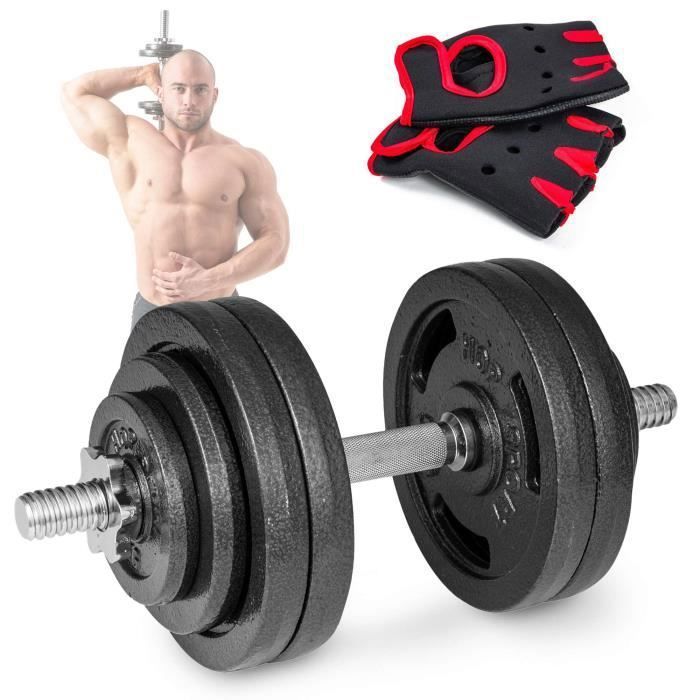 Haltère de trempage en vinyle HMS - Fitness et musculation Haltère de trempage en vinyle HMS - Fitness et musculation
