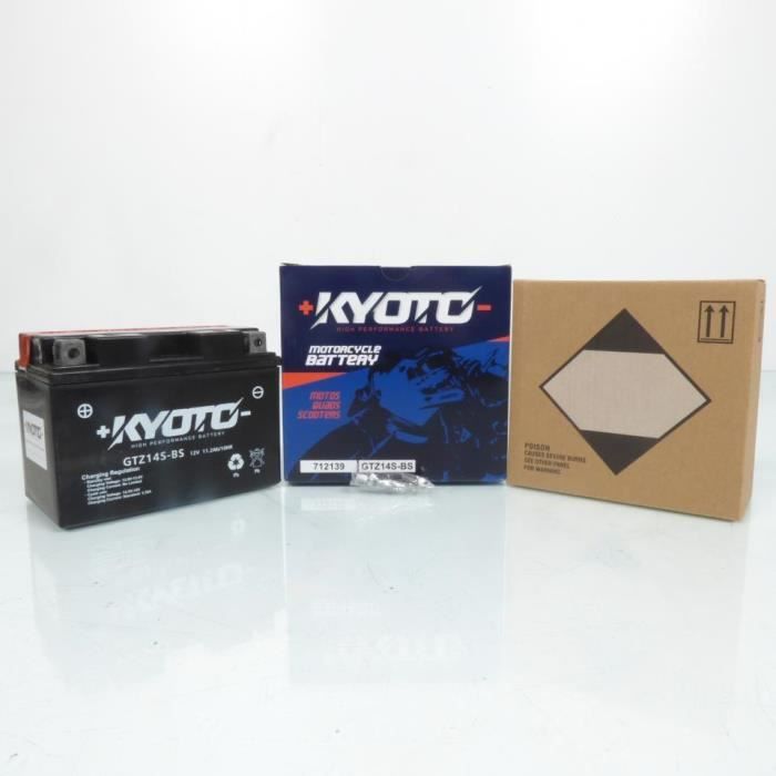 Batería De Litio Electhium 12.8V 4.5Ah Para Kymco 550 AK ABS 2017-2022, Equivalente YTZ14S-BS, 350 CCA