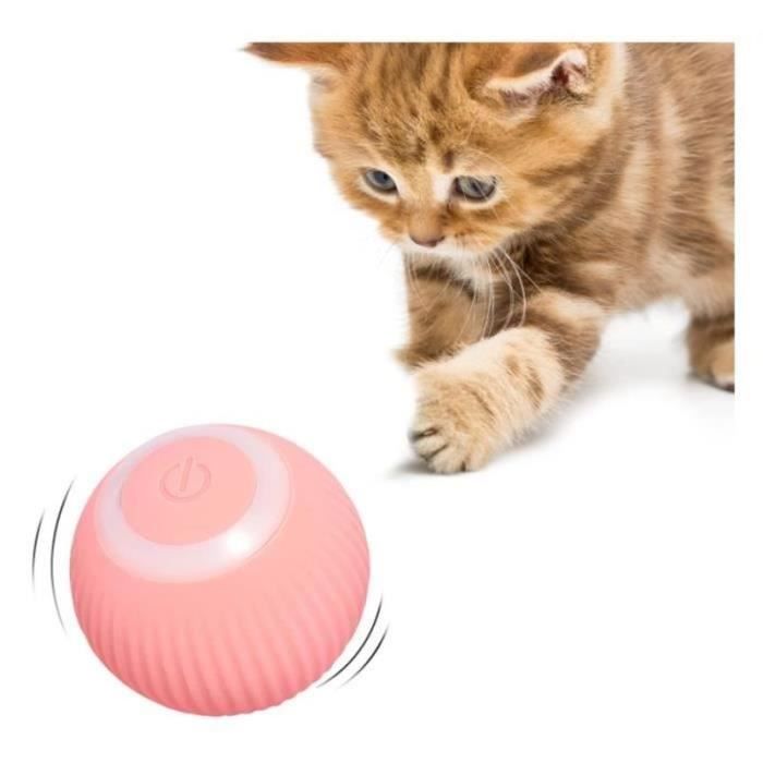 Meilleurs prix pour BALLE - FRISBEE Jouet pour Chat Balle Interactive Chat avec LED Lumières Jouet  Auto-Rotative à 360 Degrés USB Rechargeable Ball Jeu