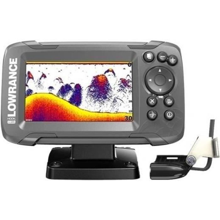 Lowrance LOWRANCE Sondeur Hook²-4X GPS Sonde TA 200Khz Large Faisceau 