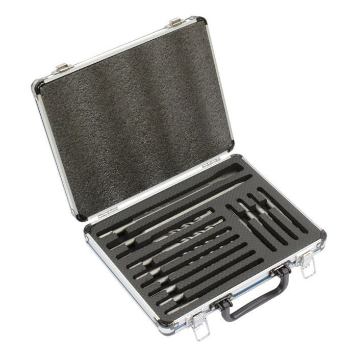 Jeu de forets et burins Makita SDS+ 13 pièces - vue 2