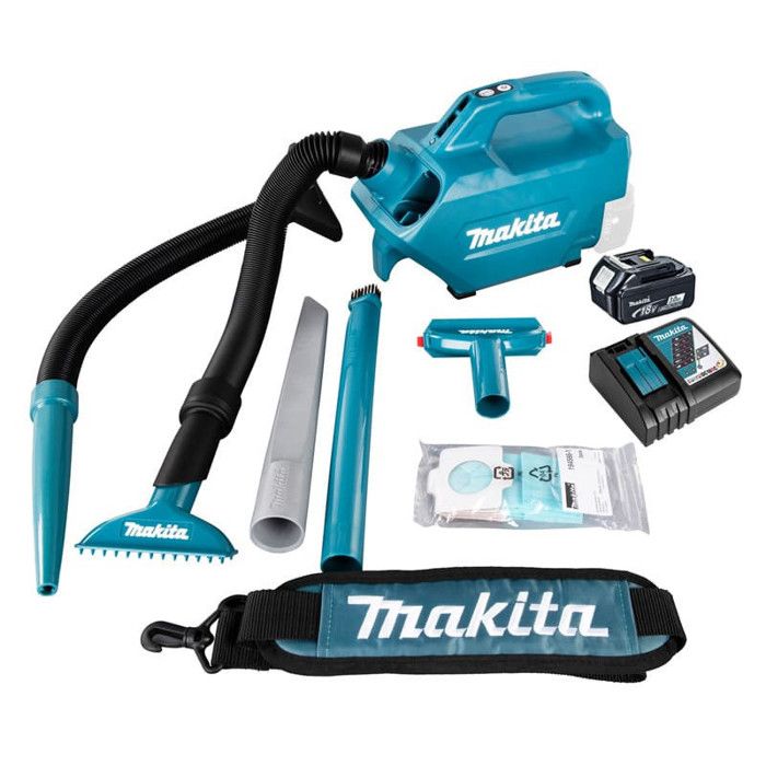 Aspirateur compact 18V LXT (1x30 Ah) - MAKITA DCL184RF