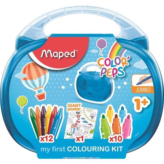 Maped Malette De Coloriage Early Age Cdiscount Beaux Arts Et Loisirs Creatifs