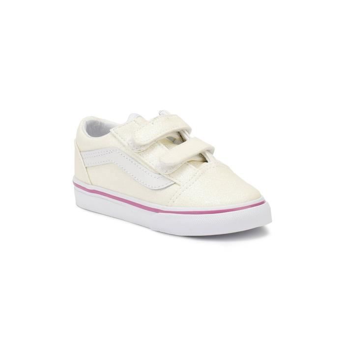 vans blanche arc en ciel