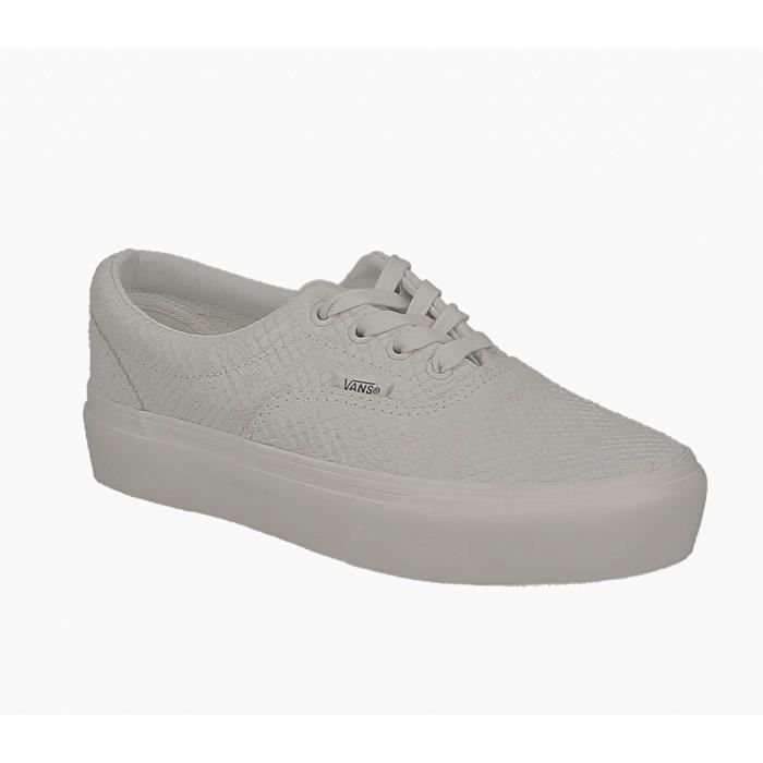 Vans authentic platform bianche store