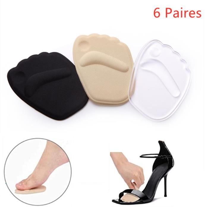 Labymos Protège-chaussures Semelles souples pour talons Protecteurs Coussins  Inserts pour homme et femme Soutien de la voûte plantaire Protection du  talon Douleur Soins des pieds Semelles de chaussures 