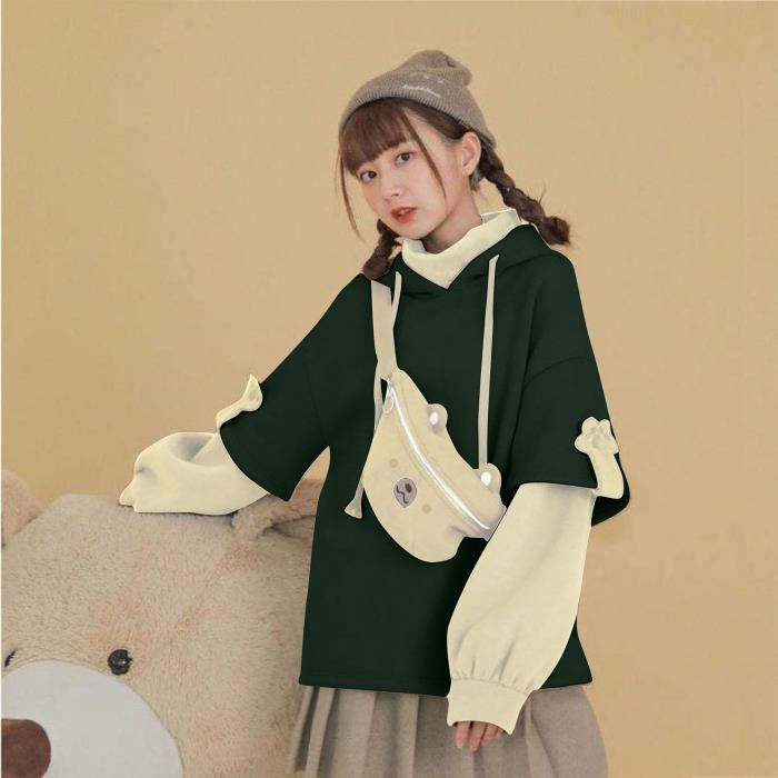 Sweat 2/3T ours en peluche vintage des années 1980