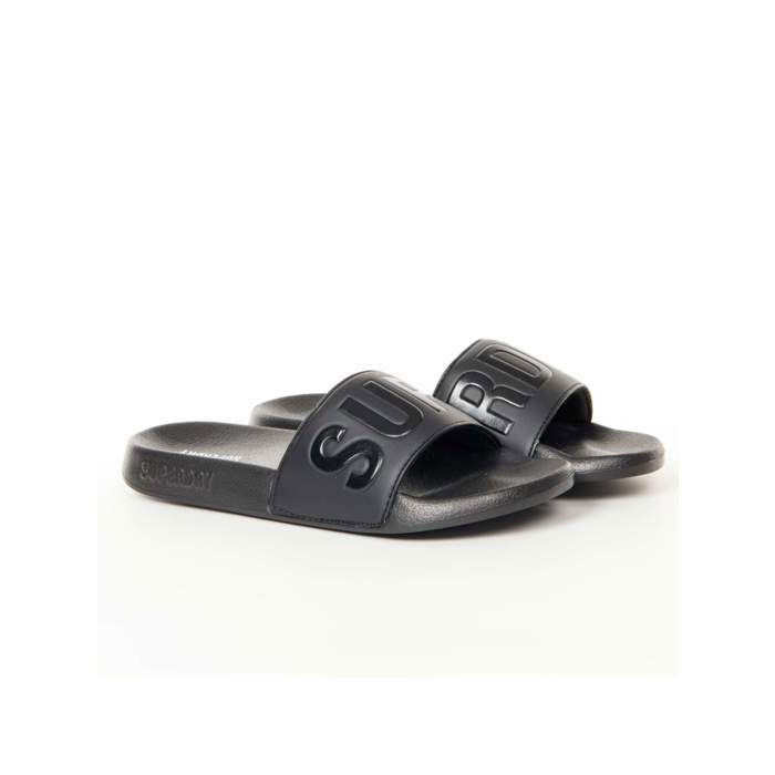 Claquettes Noir Femme Superdry Core Slide