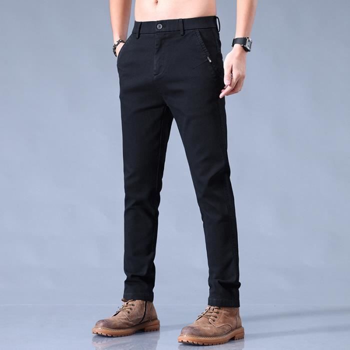 Pantalon slim shop stretch homme