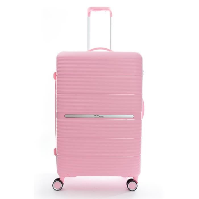 Grande valise rose Clearance