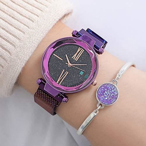 Montre Femme Montre Bracelet Femme Moderne Quartz Etanche Cadran