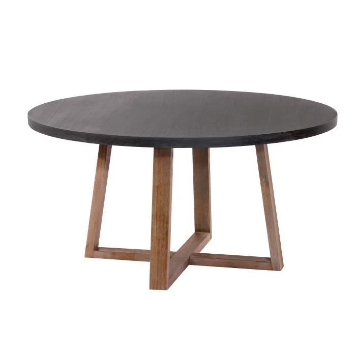 Table Ronde Tambora 140 Cm Achat Vente Table A Manger Seule