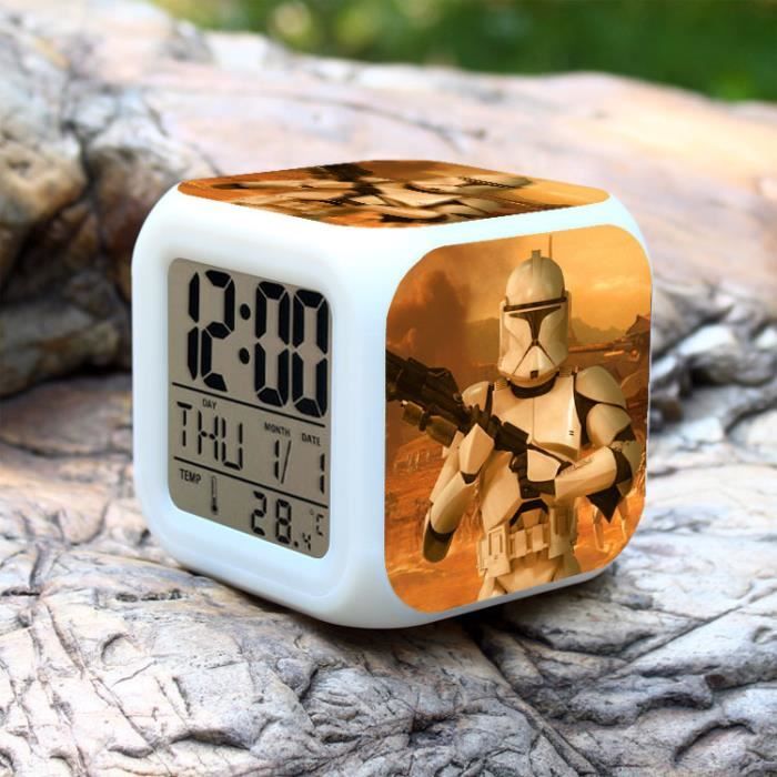 Star Wars Wikipedia Couleur D Alarme Changeur Horloge Led