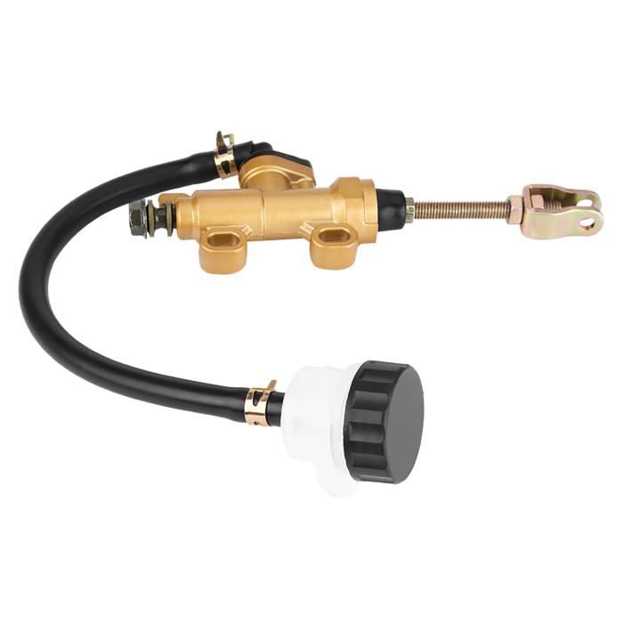 Keenso Maître Cylindre Pompe Frein Arrière Moto Universelle Hydraulique Avec Réservoir - Quad Dirt Bike