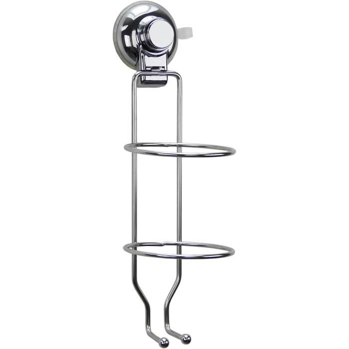 WENKO Power-Loc® Porte-sèche-cheveux Elegance - Porte-câble, Fixer Sans