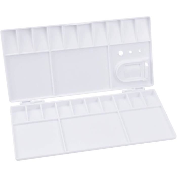 Palette De Dessin Pliable, 24 Grilles Carrée En Plastique