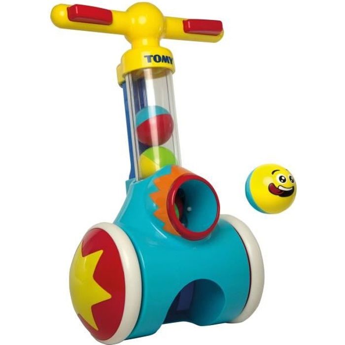 TOMY Mon Fun Trott' - Trottinette pour enfant - Expulsion de balles - Mixte - A partir de 18 mois