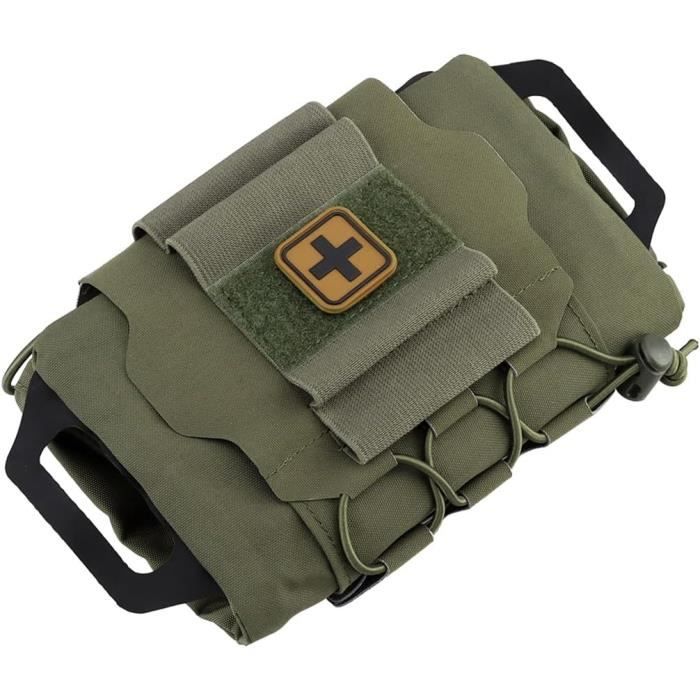 Sac à Dos Médical Tactique Elite First Aid - Rouge, MOLLE, Pour Trauma Et Premiers Secours