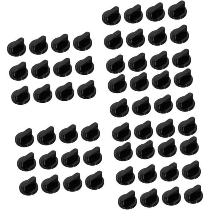 Lot de 5 boutons de commande de cuisinière à gaz en acier inoxydable