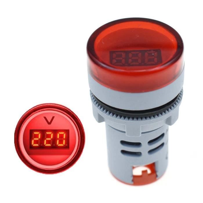 Mini DC 5V-120V Tension Voltmètre Voltmètre Panneau DEL 3