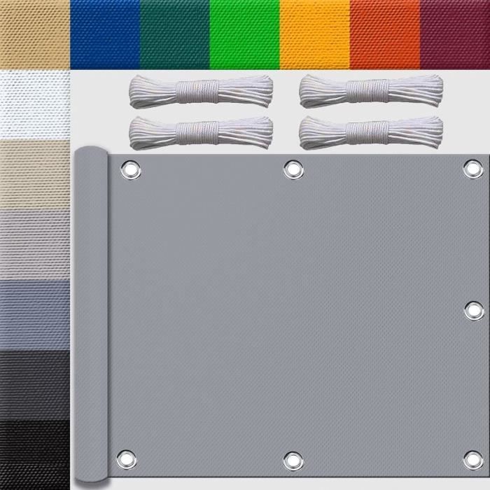 Voile D'Ombrage Rectangulaire 3x2m - Toile Imperméable UV, Beige - Pour Jardin, Terrasse, Camping - AFXXE