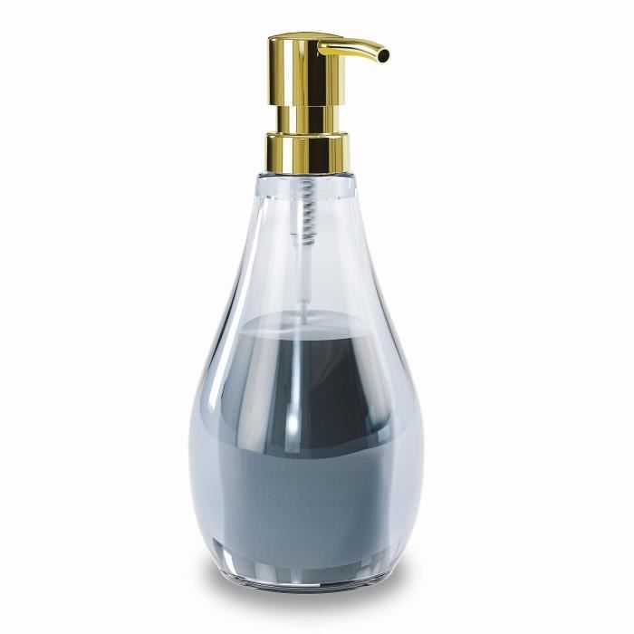 Distributeur de savon Umbra Droplet - bleu denim - 280 ml