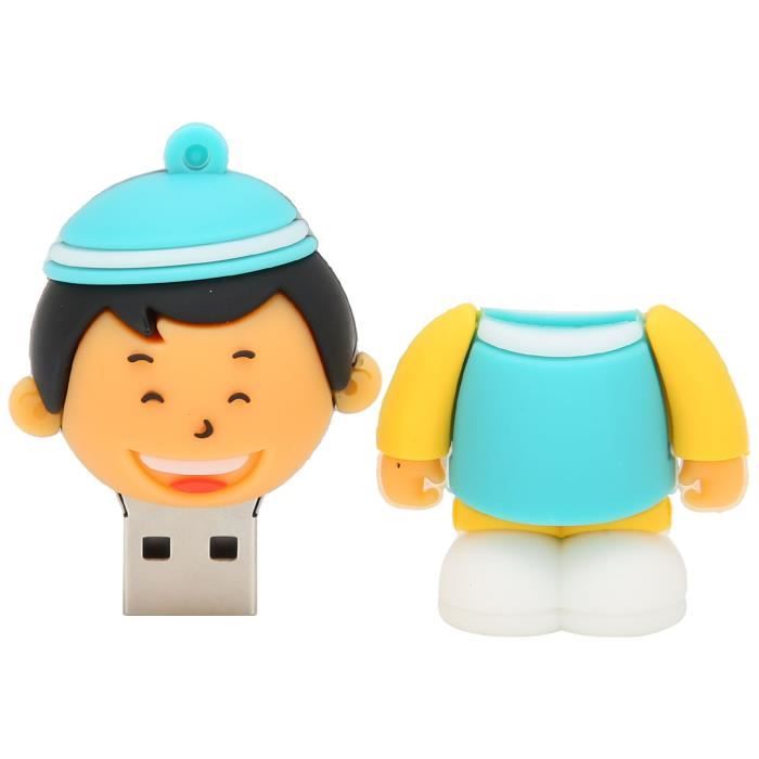 Clé USB en forme d'animaux de dessin animé, support à mémoire de 32Go