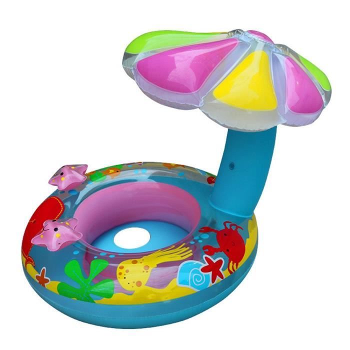 Anneau Cartoon De Natation De Parapluie De Couleur De Siege De Champignon Gonflable Pour Bebe Enfant Cdiscount Puericulture Eveil Bebe