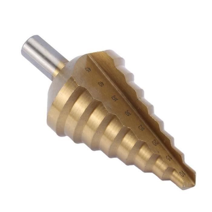 Foret Étagé Hexagonal 40mm 50mm 63mm - Poinçon Expansion Tuyau Eau Pour Plombier, Perceuse Électrique
