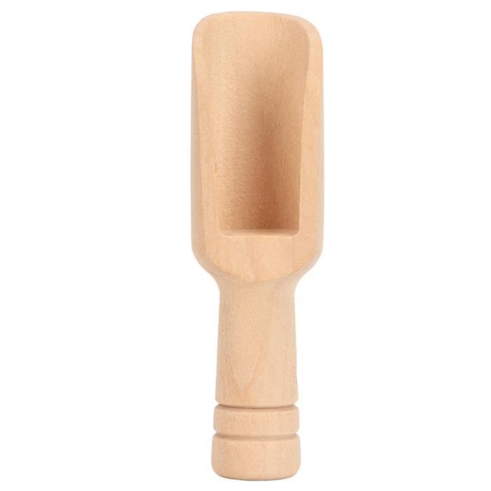 Cuillère-mini Scoop En Bois Pour Sel, Farine, Bonbons – Éco-friendly, Taille 7,8 Cm, Ustensile De Cuisine