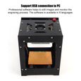 Machine de gravure laser, Machine de marquage laser pour imprimante de gravure bricolage NEJE DK-8-KZ 2000mW Portable Desktop-1