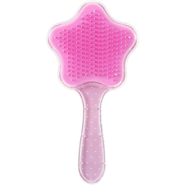 2 Pièces De Brosse éponge Ovale Pour Cheveux Bouclés, Brosse éponge
