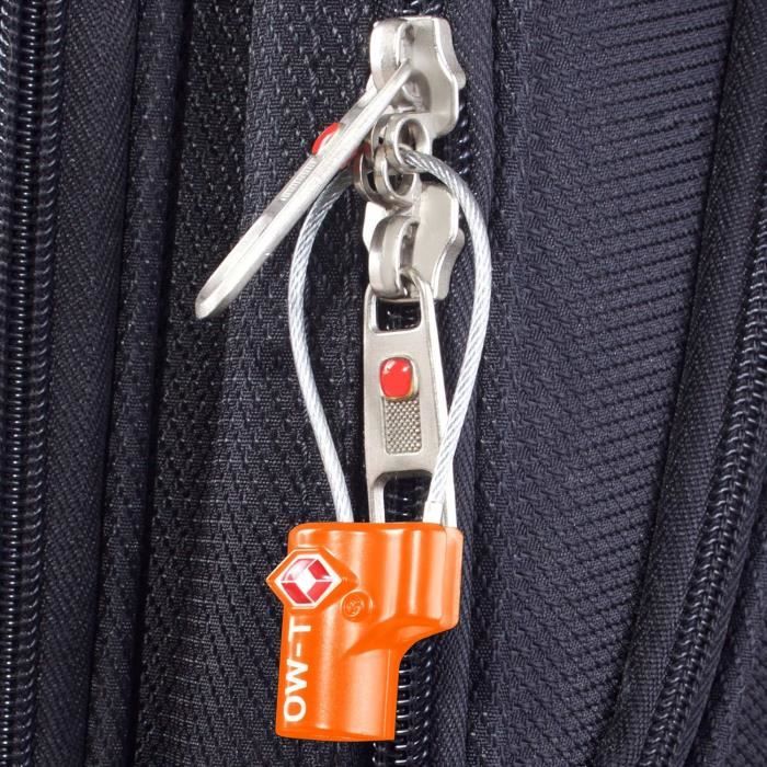 Clé TSA GVSS 2 Pièces Clé De Voyage Pour Valise, 007 TSA002 Clé Douane Bagages
