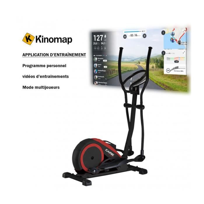 V lo elliptique CARE FITNESS Sportis Roue d inertie 14kg