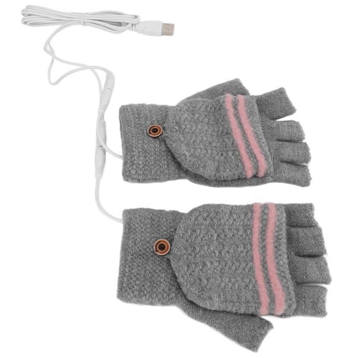 Paire de gants chauds double épaisseur de laine - La Maison de l