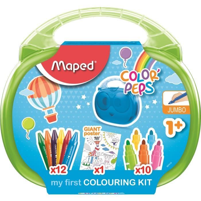 Gros feutres de coloriage pour petit enfant bébé Maped