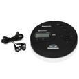 Lecteur CD/MP3 Bluetooth portable avec protection antichoc Lenco CD-300BK Noir-2