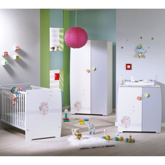 Sophie La Girafe Commode Avec Plan A Langer Achat Vente Table