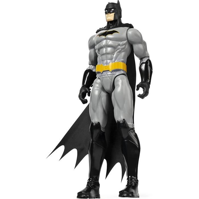 Figurine Batman Deluxe 30 cm - SPIN MASTER - DC Comics - Gris - Enfant gris  - Spin Master
