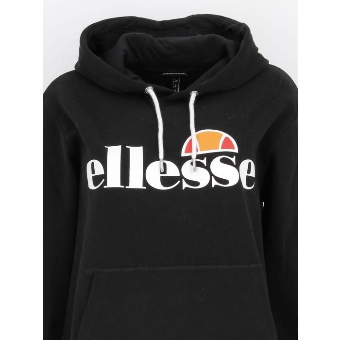 Sweat Femme ELLESSE Torices Noir Manches Longues Col
