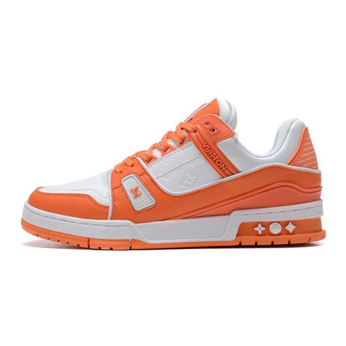 Basket louis 2025 vuitton homme orange