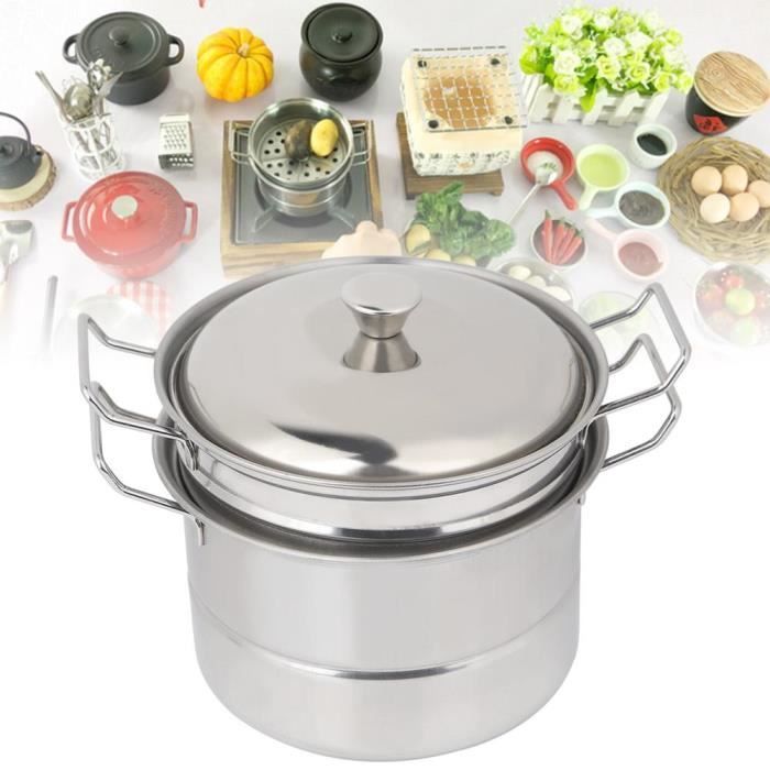 Enfants ustensiles de cuisine en acier inoxydable Toy Toy Pretend Toy - E LOVOSKI Enfants ustensiles de cuisine en acier inoxydable Toy Toy Pretend Toy - E LOVOSKI