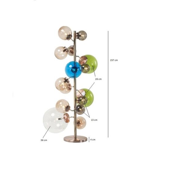 Lampadaire Balloon Colore Kare Design Achat Vente Lampadaire