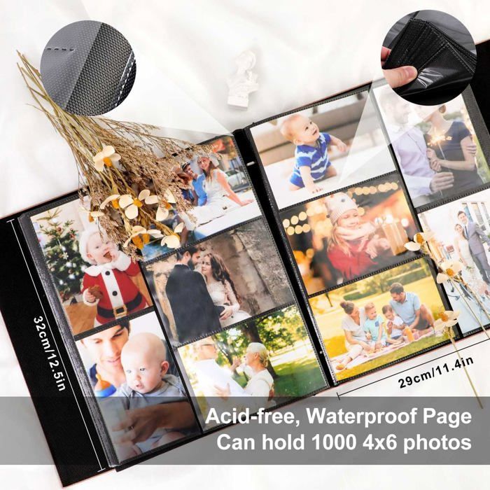 HAMA Fotoalbum – Motiv Taufe Mit Teddy & Ballons, 60 Seiten, Gelb, Aus Stabiler Pappe