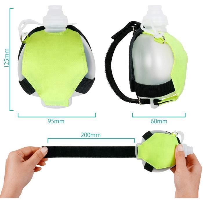 Gourde poignet running top