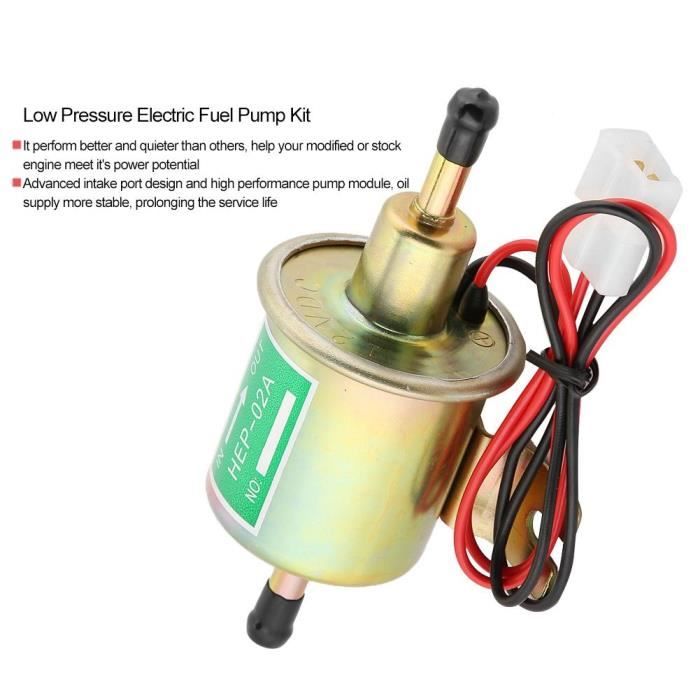 Pompe à Essence Électrique 12V – Portable, Pour Transfert De Carburant (HEP-02A)